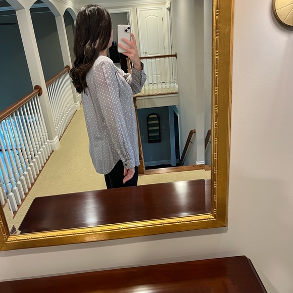 Loft button down top - Picture 3 of 6